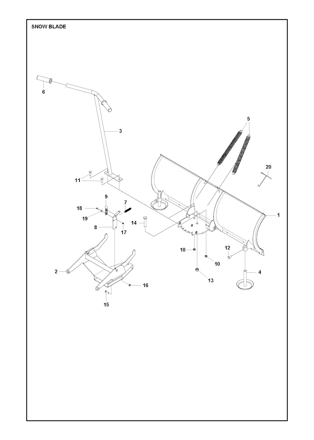 Explosionszeichnung Ersatzteile