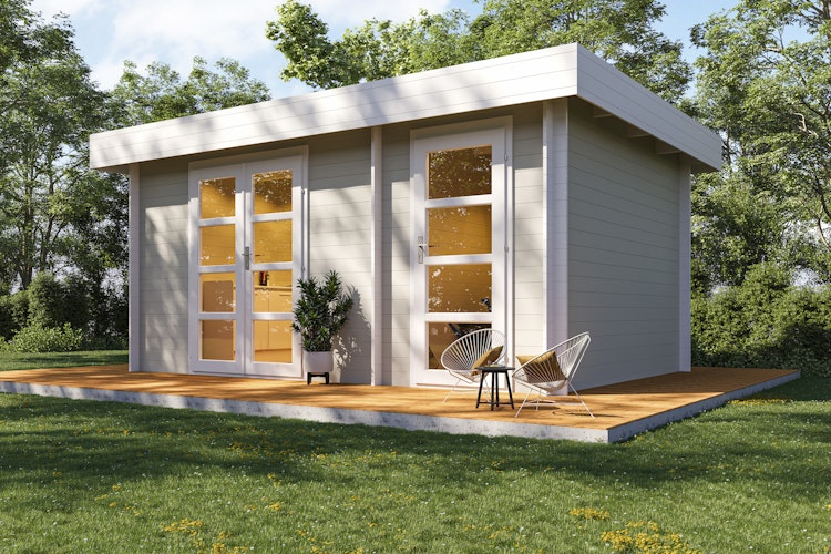 Wolff Finnhaus Gartenhaus Gerlis 4530 - 28 mm