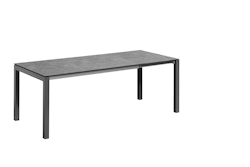 Kettler HPL-Ausziehtisch CUBIC 140/210 x 70 cm, Aluminium / HPL Anthrazit - Sonderaktion