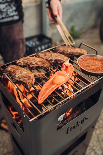 höfats BEER BOX Grillrost Edelstahl