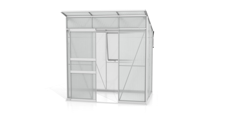 Vitavia Gewächshaus Fokus 3250 inkl. Stahlfundamentrahmen - 2,5 m²