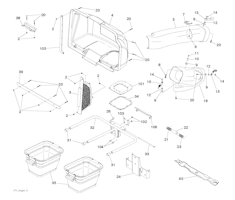 Husqvarna Zubehör für Aufsitzmäher G30LRV, 96071004300, 2019-05