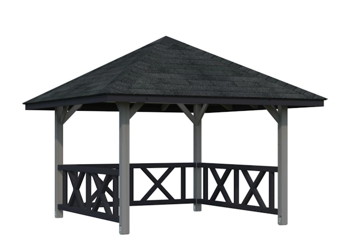 Palmako Pavillon Bianca 8,3 m² Set 101