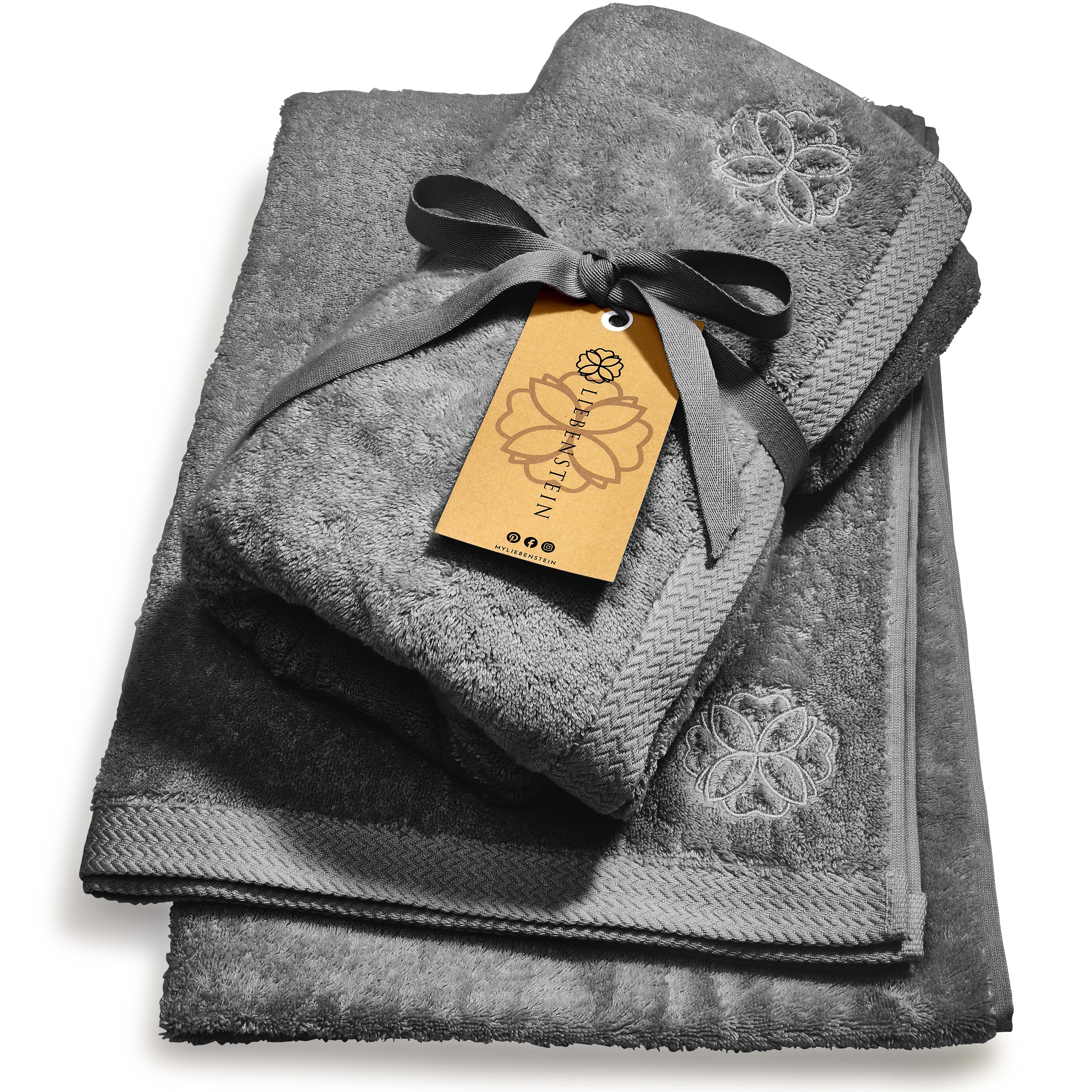 Liebenstein Saunahandtuch 2er Set - 70 x 200 cm - 625 g/m²