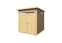 Vorschaubild Weka Gartenhaus 265 mit Oberlichtern - 21 mm