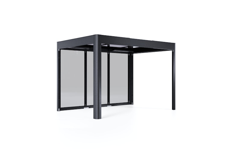 SunElements Terrassenüberdachung SunCover Modern - 6 mm Acrylglas (getönt)