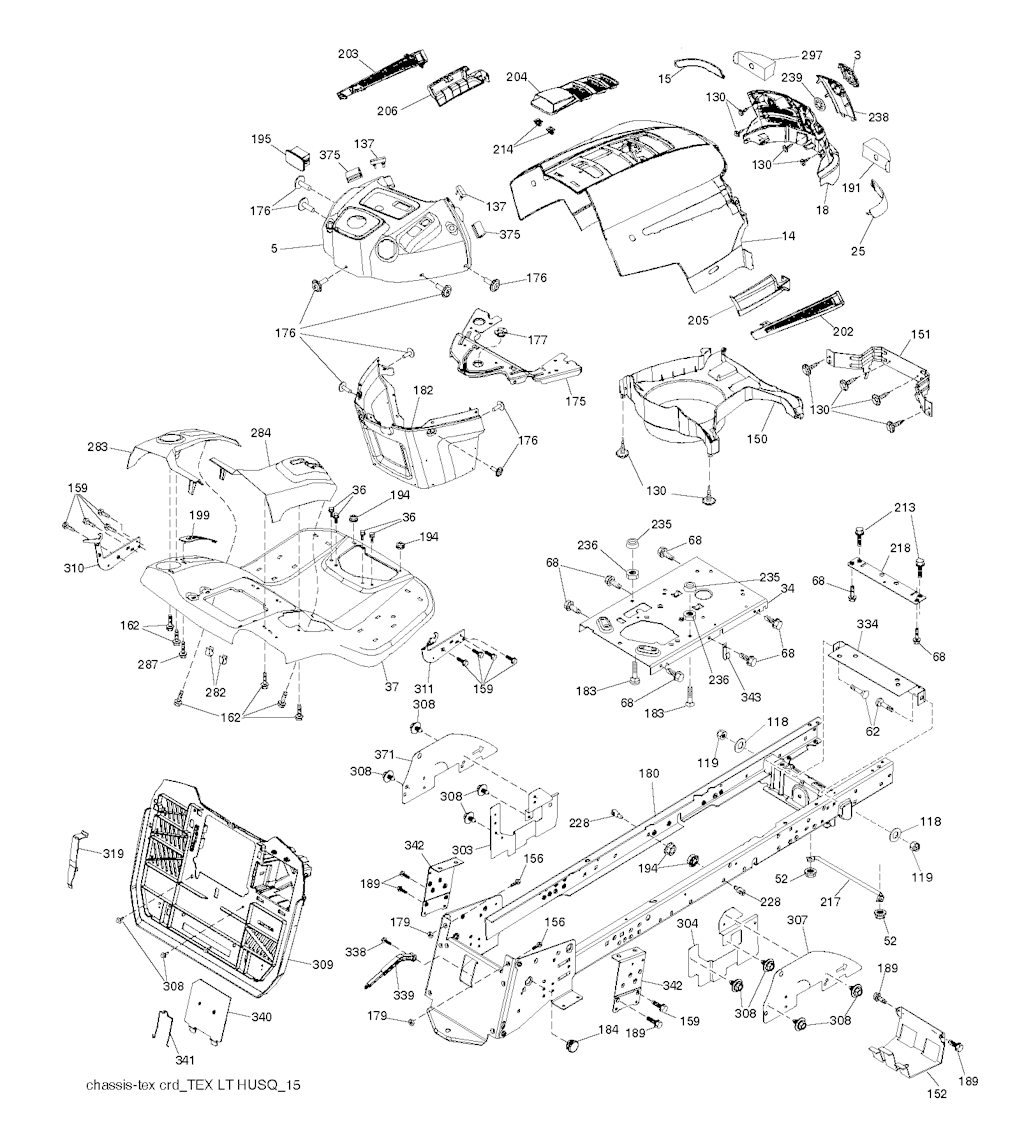 Explosionszeichnung Ersatzteile