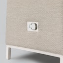 Vorschaubild BEST Relaxsessel RIGA inkl. Fußhocker, Aluminium / Sunproof (100 % Polypropylen)