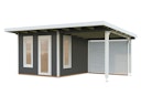 Vorschaubild Palmako Premium Gartenhaus Grace 8,1 m² inkl. 8,1 m² Anbau - 56 mm