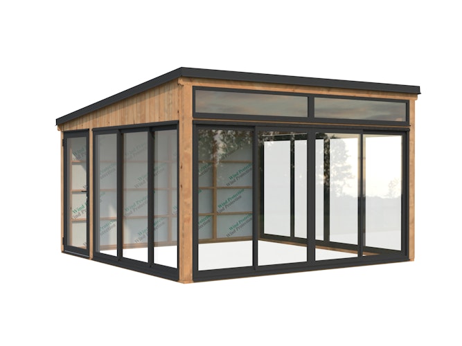 Palmako Glashaus Saga 16,6 m² Slide