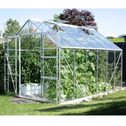 Vitavia Gewächshaus Uranus 9900 inkl. 4 Dachfenstern - 9,9 m²