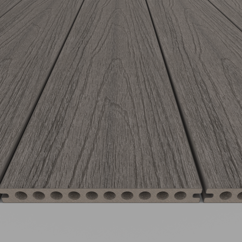 NewTechWood Gigante WPC-Terrassendiele Hohlkammer Silver Gray  23 x 210 mm
