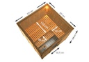Vorschaubild Karibu Woodfeeling Sauna Arvika - 68 mm Aktionssauna inkl. gratis Sauna-Zubehörset im Wert von 234,94 €