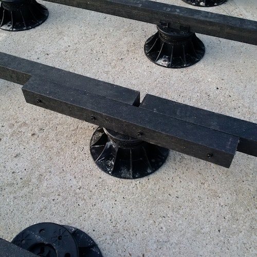 Millboard® PlasPro Unterkonstruktion Schwarz 50 x 50 x 2400 mm