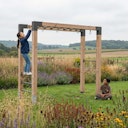 Vorschaubild EXIT Holz-Monkeybar Linea Robust 110 mit Doppelschaukel