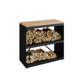 OFYR Holzregal Wood Storage Black DressoirZubehörbild