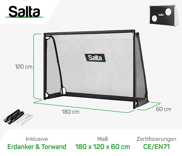 Salta Legend Fußballtor mit Torwand