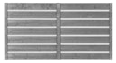 Vorschaubild BM Serie TYP 224 Zaunfeld, 180 x 90cm, Fichte Hellgrau/Cremeweiß