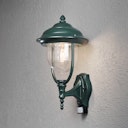 Vorschaubild Konstsmide Wandleuchte Parma Up, grün, klares Acrylglas (7235-600)