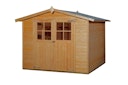 Vorschaubild Weka 19 mm Gartenhaus 316 - Doppeltür