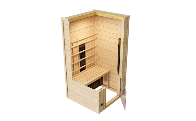 Weka Infrarot Wärmekabine Vaala Gr. 1 inkl. Linienstrahler