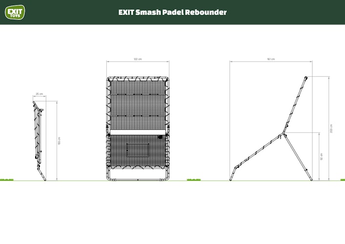 EXIT Smash Padel Rebounder