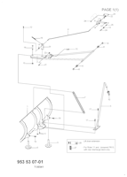 Husqvarna Zubehör für Aufsitzmäher 953530701 Schneeräumschild KOVA