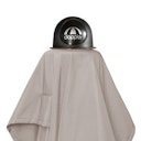 Vorschaubild doppler Mittelmastschirm ACTIVE 210 x 140 Auto-Tilt, Aluminium Silber / Polyester 180 g/m²