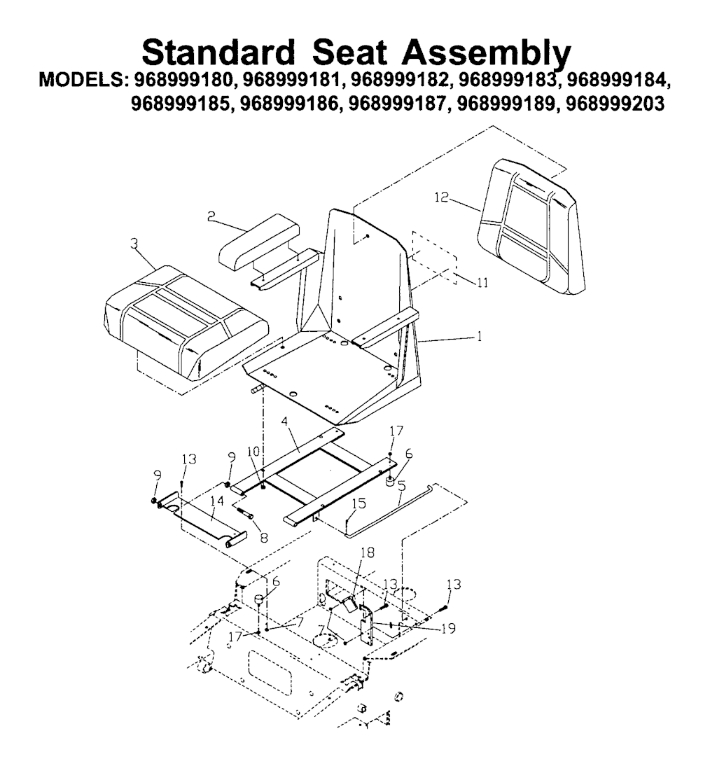 Explosionszeichnung Ersatzteile