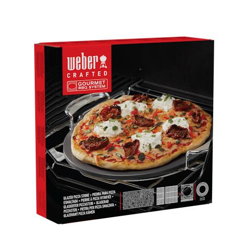 Weber CRAFTED glasierter Pizzastein - Gourmet BBQ System