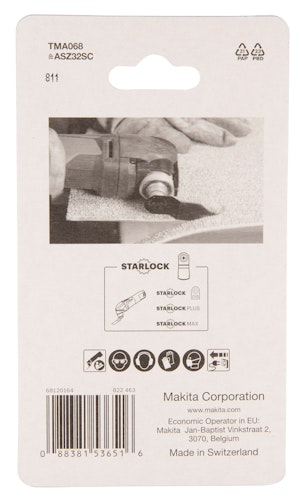 Makita Universal Messer TMA068 B-65012