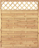 T&J Maxi Massivzaun Ranki 150 x 180 cmZubehörbild