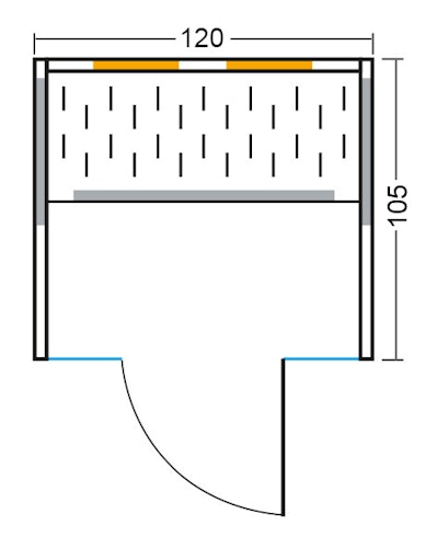 VITALhome Infrarotkabine Sunlight 120 inkl. 5-teiligem gratis Zubehörset