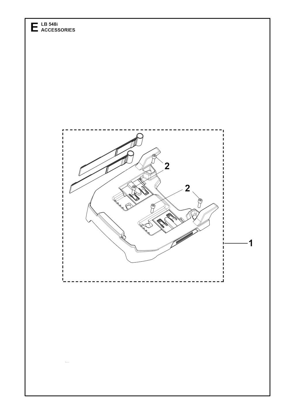 Explosionszeichnung Ersatzteile