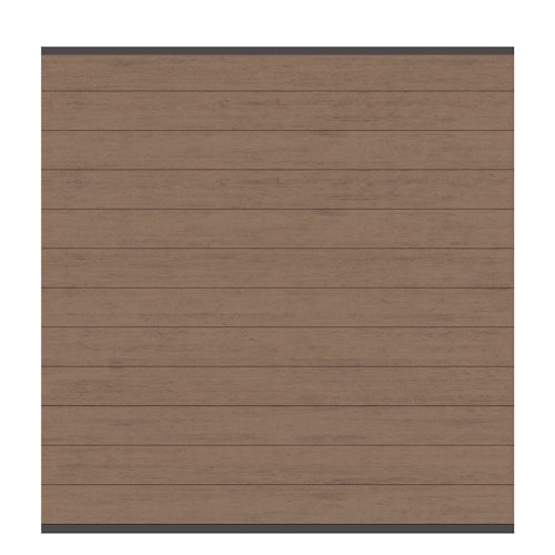 TraumGarten System WPC Classic Zaun-Set