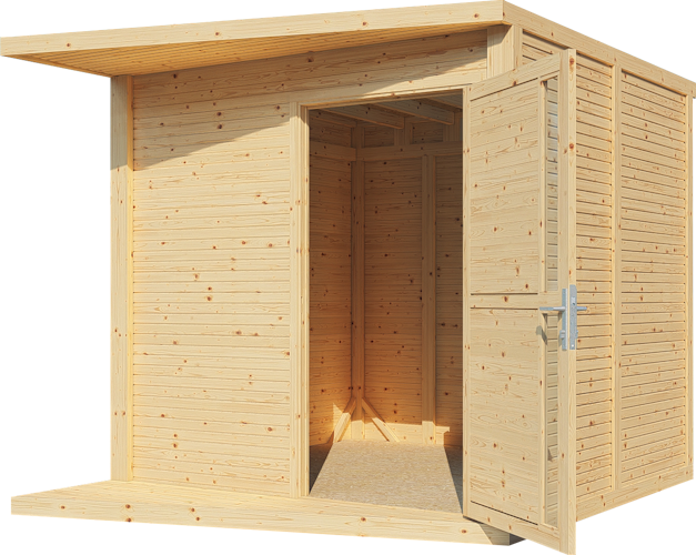 Bertilo Gartenhaus Concept - 18 mm