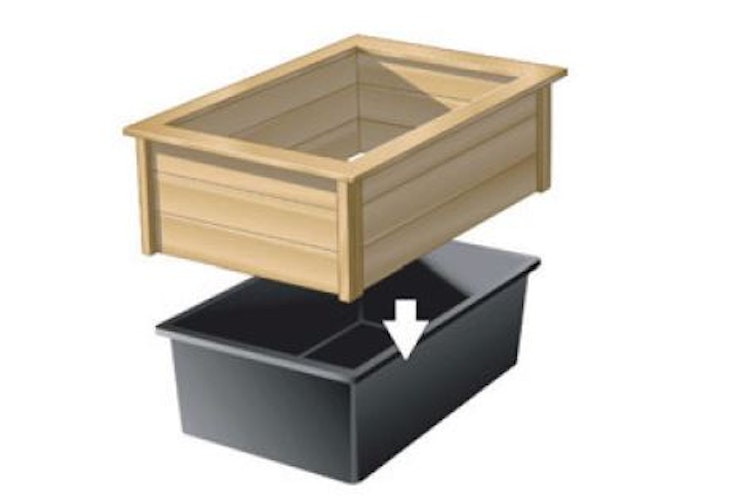 Ubbink Quadro Wood I - Holzverkleidung