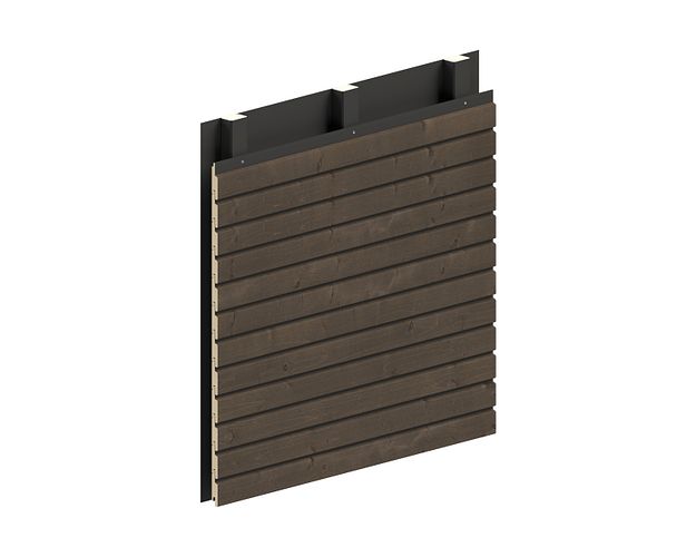 OSMO Fassade Rautenprofil BLACK STRIPE Nordische Fichte hobelfallend riffelgesägt Patina 905 - 21 x 96 mm VE 4 Stk.
