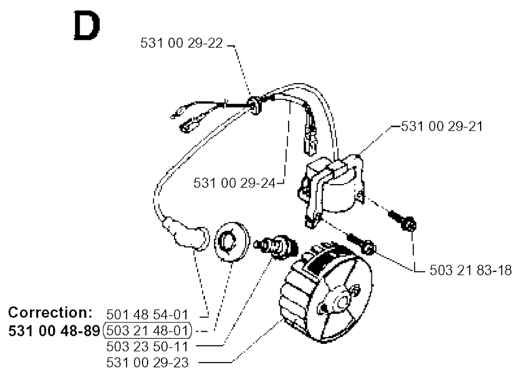 Explosionszeichnung Ersatzteile