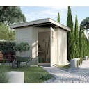 Vorschaubild Weka 21 mm Gartenhaus 229 Eckhaus