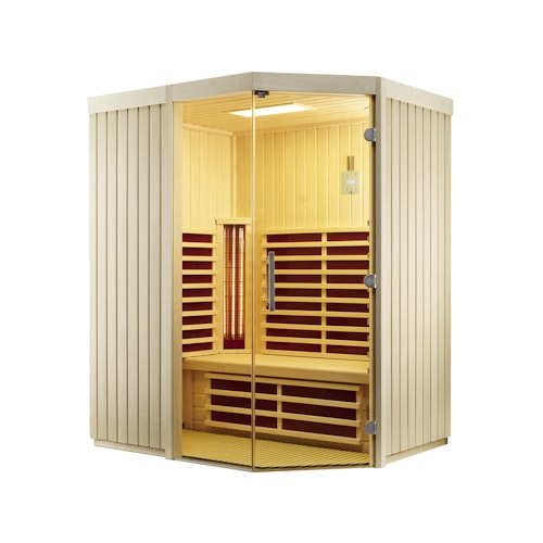 Infraworld Infrarotkabine TrioSol Unica 1 inkl. 5-teiligem gratis Zubehörset