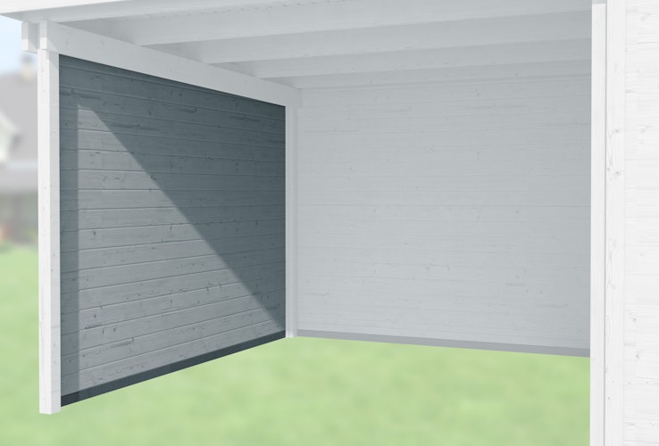 Weka Seitenwand für Anbau 300 cm tief für Designhaus 126, 172 & 225