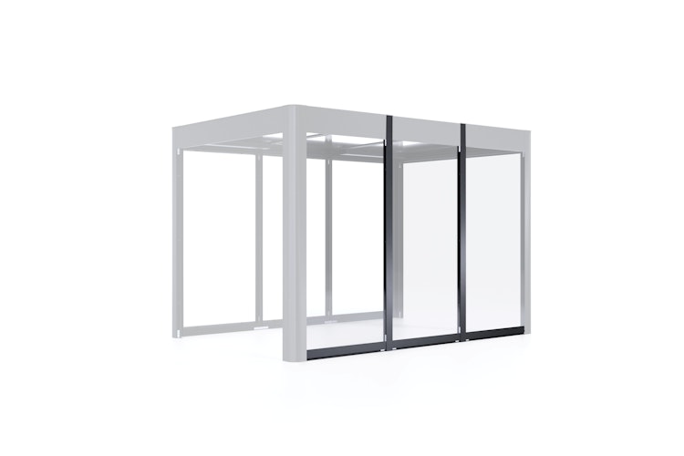 SunElements Wandelement SunCover Infinity - 6 mm Acrylglas klar