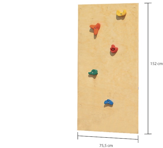 Akubi Kinderspielturm Luis mit Doppelschaukelanbau inkl. Kletterwand