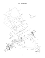 Husqvarna Zubehör für Aufsitzmäher 581538001 Rasenkehrmaschine