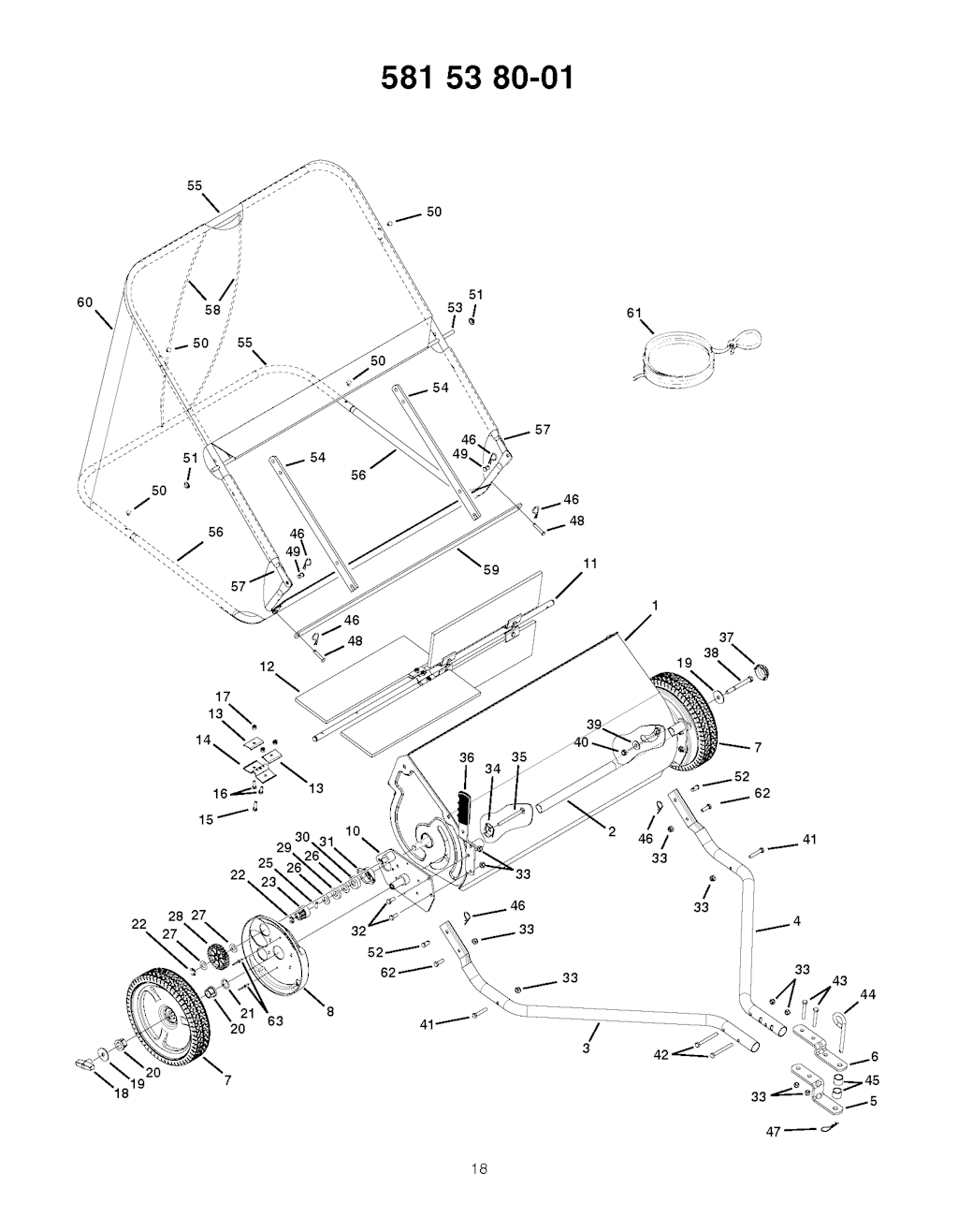 Explosionszeichnung Ersatzteile