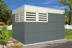 Skan Holz CrossCube Gartenhaus Perth 4