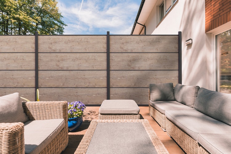 GroJa Premo HPL Steckzaun