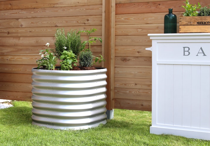 Vitavia Hochbeet Terra Rund 82 x 82 cm - 200/360/500 l