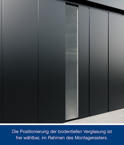 Hörmann Metall-Gerätehaus Juno JSD mit Satteldach